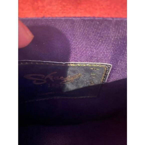 Women's Sharif Pink Leather Crossbody Bag - Picture 7 of 11